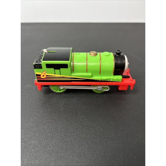 Thomas & Friends TrackMaster Racing Percy Motorized Train | Tested Working - Picture 4 of 6